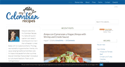 Desktop Screenshot of mycolombianrecipes.com