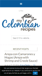 Mobile Screenshot of mycolombianrecipes.com